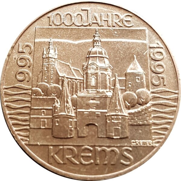 Österreich 20 Schilling 1995 1000 Jahre Krems