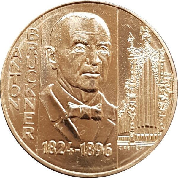 Österreich 20 Schilling 1996 Anton Bruckner