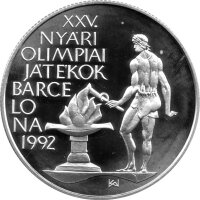 Ungarn 500 Forint 1989 - XXV. Olympische Sommerspiele...