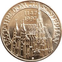 Österreich 20 Schilling 1997 Dom zu St. Stephan