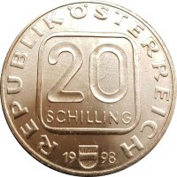 Österreich 20 Schilling 1998 Michael Pacher