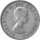 Kanada 50 Cents Typ 1953-1958 - "Königliches Wappen" - Silber