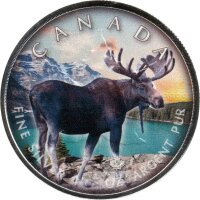 Kanada 5 Dollars 2021 - On the Trails of Wildlife - 1 oz...