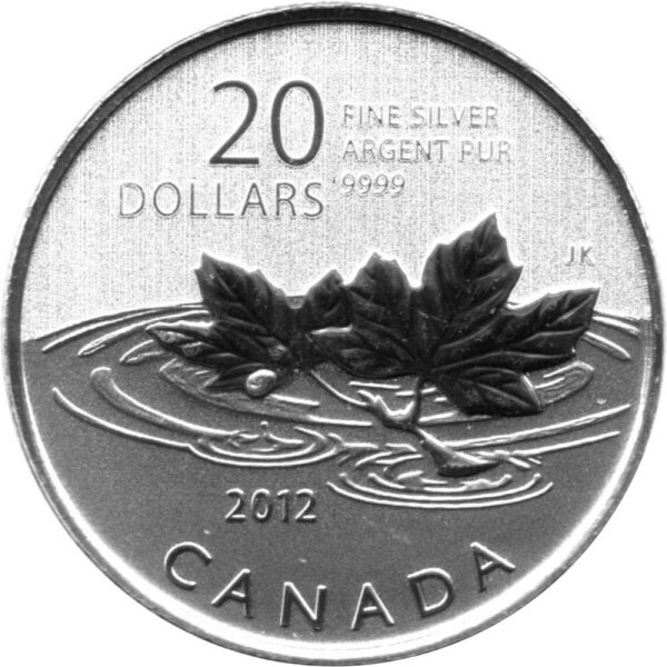 Kanada 20 Dollars 2012 - Abschied vom Cent - Silber