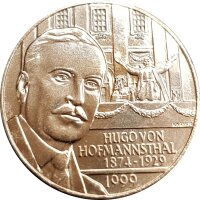 Österreich 20 Schilling 1999 Hugo von Hofmannsthal