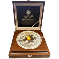 Samoa African Elefant 2019 1000 Gramm Silber - Prooflike