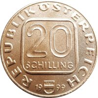 Österreich 20 Schilling 2000 150 Jahre...