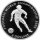 Cook Islands 2 Dollars 2002 - XVII. Fußball WM 2002 in Japan und Südkorea - Silber PP