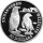 Cook Islands 50 Dollars 1991 - Bedrohte Tierwelt "Pinguin" - Silber PP