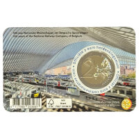 Belgien 2 Euro 2026 "100 Jahre SNCB" NL - Coincard