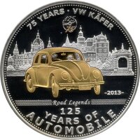 Palau 5 Dollar 2013 - 125 Jahre Automobile...