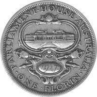 Australien 1 Florin 1927 - König Georg V. -...