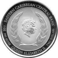EC 8 2022 5. Ausgabe Montserrat - Meeresschildkröte - 1 oz Silber