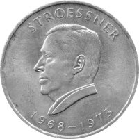 Paraguay 300 Guarani 1973 - 4. Amtszeit von Präsident Stroessner - Silber