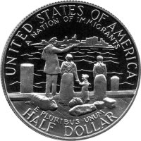 USA 1/2 Dollar 1986 - 100 Jahre Freiheitsstatue - Ku-Ni