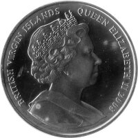 British Virgin Islands 10 Dollars 2008 - XXIX. Olympische Sommerspiele 2008 in Peking "Laufen" - Silber PP