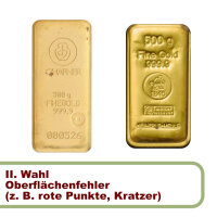 500 Gramm Goldbarren RESALE II. Wahl
