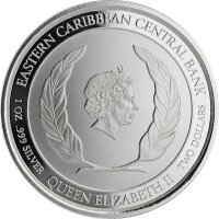 EC 8 II. 1. Ausgabe 2019 Antigua & Barbuda Rum Runner 1 oz Silber