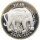 Belgien Medaille - „Tiger" Asien/Asia - Silber PP