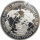 Belgien Medaille - „Tiger" Asien/Asia - Silber PP