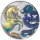 Australien Chinese Myths and Legends 2026 Dragon and Horse 1 oz Silber | Chinesische Mythen und Legenden - Opalite coloriert