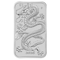 Australien Rectangular Dragon 2026 1 oz Silber