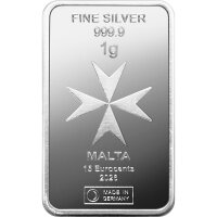 50 x 1 Gramm Münzbarren Silber Heimerle & Meule UnityBox | Neuware