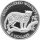 Niue 5 Dollars 1992 - Gefährdete Wildtiere "Jaguar" - Silber PP
