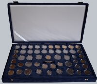 Vatikan Sammlung mit 2 Euro 2008 "Paulusjahr" und 50 weiteren Liremünzen 1942-2001