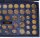 Vatikan Sammlung mit 2 Euro 2008 "Paulusjahr" und 50 weiteren Liremünzen 1942-2001