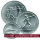 SET Griechenland 100, 250 und 500 Drachmen 1981 - Pan-Europäische Spiele - Silber