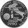 Andorra 10 Diners 1989 - XIV. Fußball-WM 1990 in Italien "Landkarte" - Silber PP