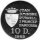 Andorra 10 Diners 1989 - XXV. Olympische Sommerspiele 1992 in Barcelona "Fußball" - Silber PP