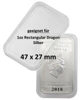 Ø 47,6 x 27,6 mm Münzkapseln Leuchtturm Ultra...
