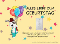 Geschenkbarren - 1 Gramm Silberbarren - Cartoon-Panda
