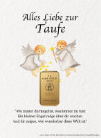 Geschenkbarren - 5 Gramm Goldbarren - Engelpärchen