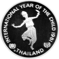 Thailand 200 Baht 1981 - Internationales Jahr des Kindes...