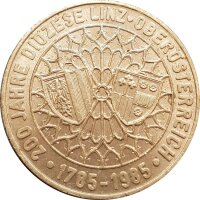 Österreich 20 Schilling 1993 Diözese Linz