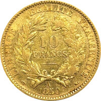 Frankreich 10 Francs Ceres Gold