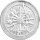Round Legendary Warriors Leonidas I. 1 oz Silber