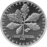 Round Deutschland Quadriga 2022  1 oz Silber