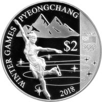 Samoa 2 Tala 2017 - XXIII. Olympische Winterspiele 2018...