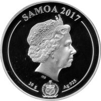 Samoa 2 Tala 2017 - XXIII. Olympische Winterspiele 2018  in Pyeongchang - Silber PP