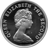 Tuvalu 5 Dollars 1981 - Hochzeit von Prinz Charles und Lady Diana - Silber PP