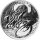 Tokelau 2 Dollars 2021 - Cthulhu - 1 oz Silber