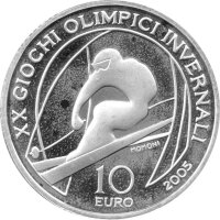 Italien 10 Euro 2005 - XX. Olympische Winterspiele 2006...