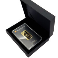 Universaletui NUMMUS QUADRATUS schwarz für Goldbarren