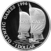 Cayman Inseln 1 Dollar 1996 - XXVI. Olympische...