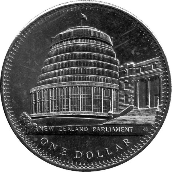 Neuseeland 1 Dollar 1978 - 25. Jahrestag der Krönung von Kömigin Elisabeth II." - Ku-Ni