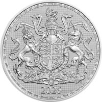 UK Royal Arms 2026 1 oz Silber